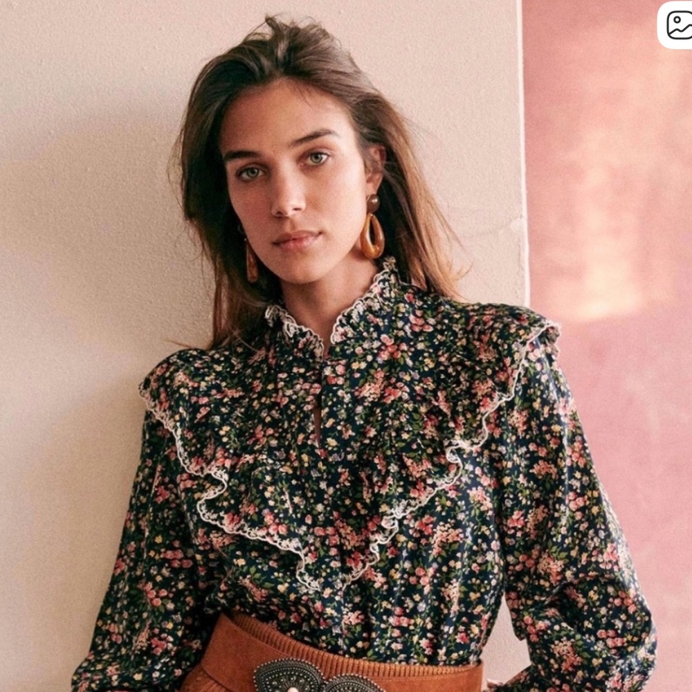 Sezane Agatha Blouse